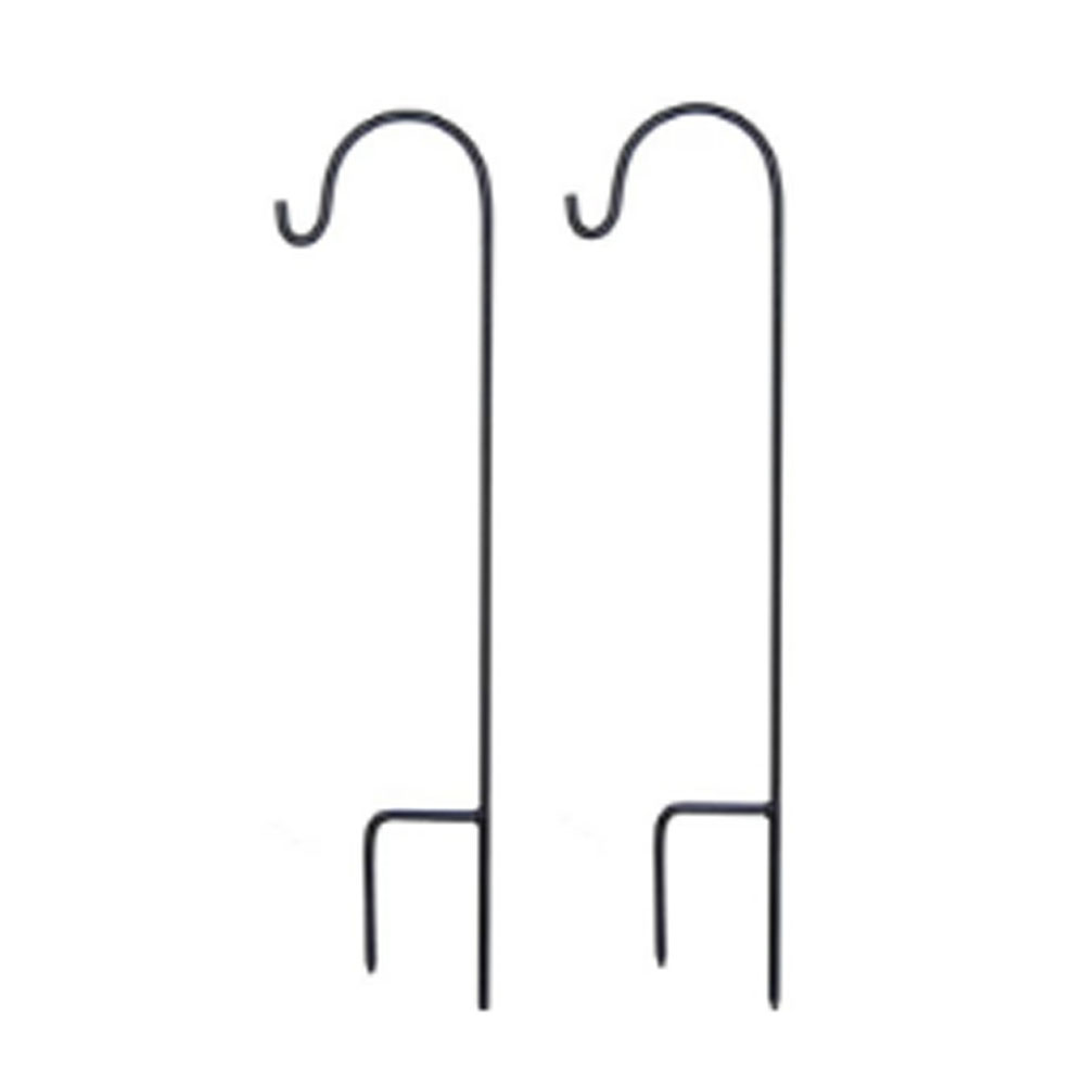 Shepherd's Hooks Garden Planter Stakes for Bird Feeders