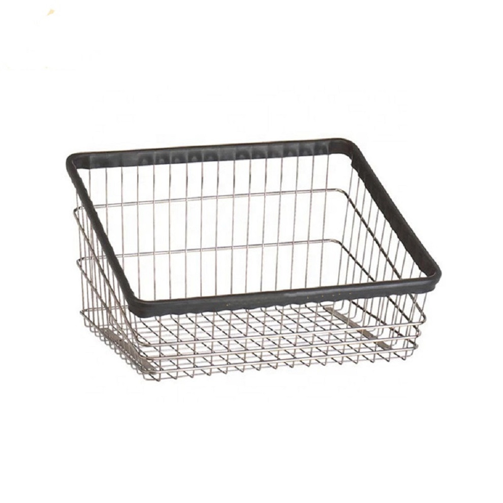 Storage basket cart with wheels