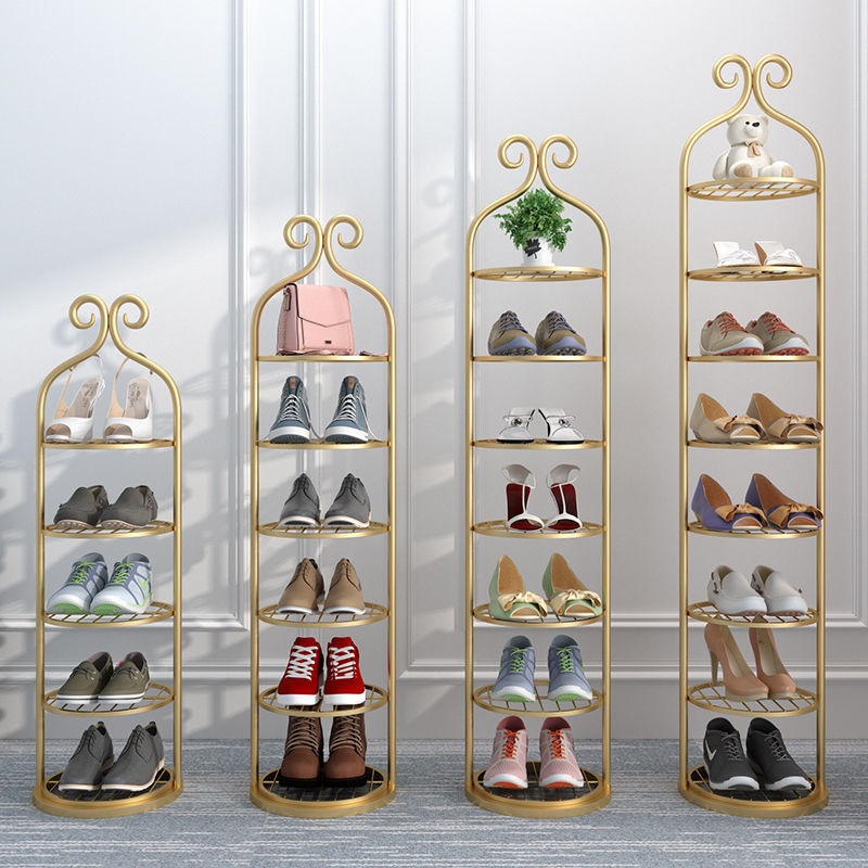 Stores and homes display shoe racks