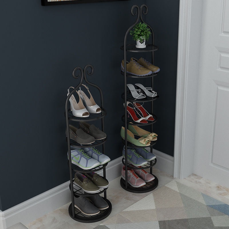 Stores and homes display shoe racks