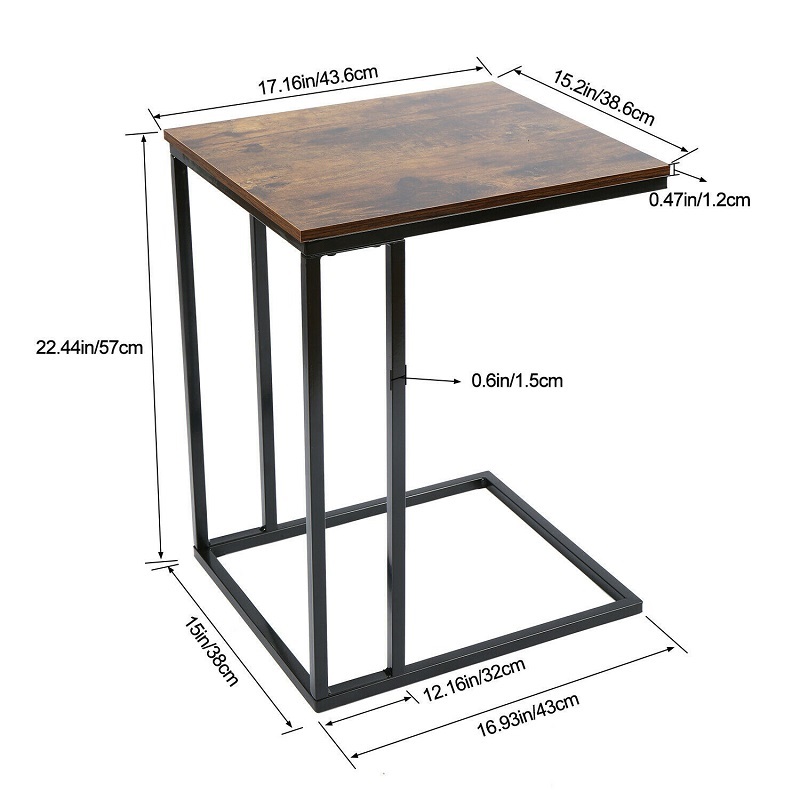 Modern bedside table living room