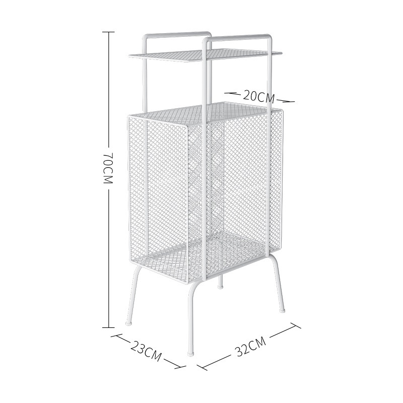 Standing shelves