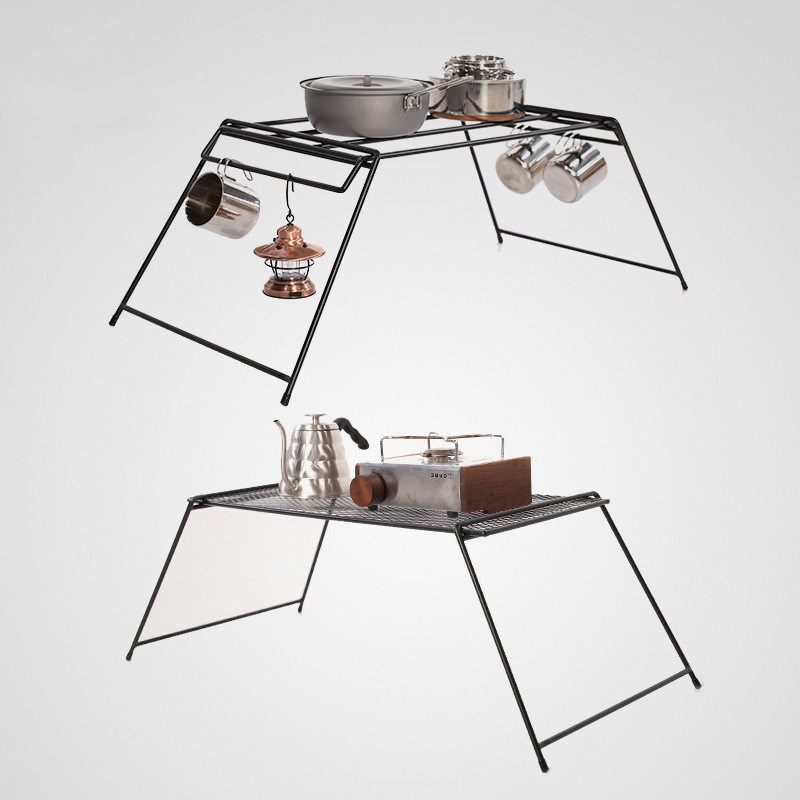 A barbeque rack