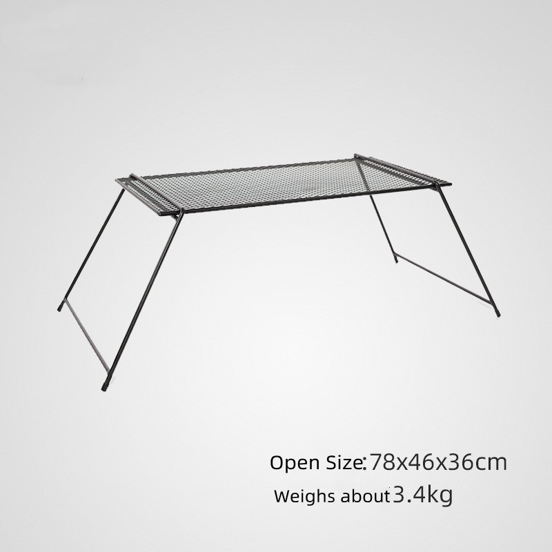 A barbeque rack