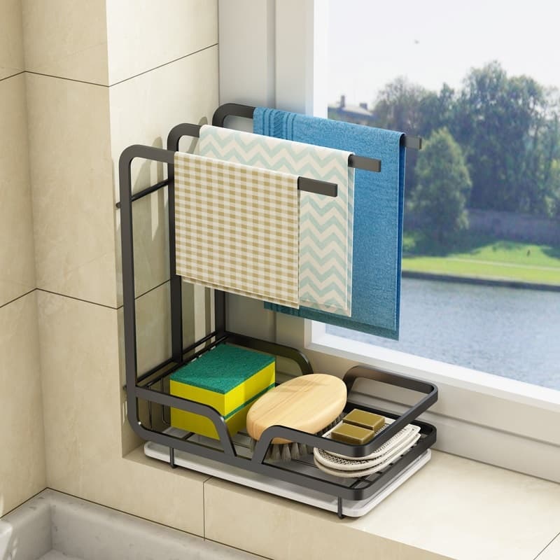 Hole-free storage rack
