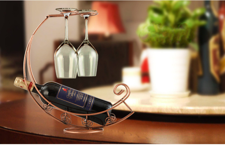 European wine rack