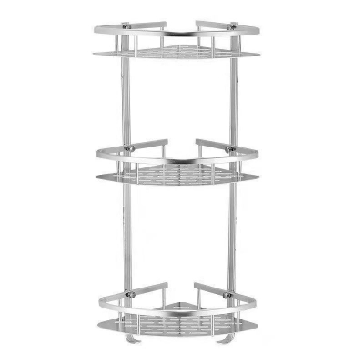 Removable bathroom shower storage rack
