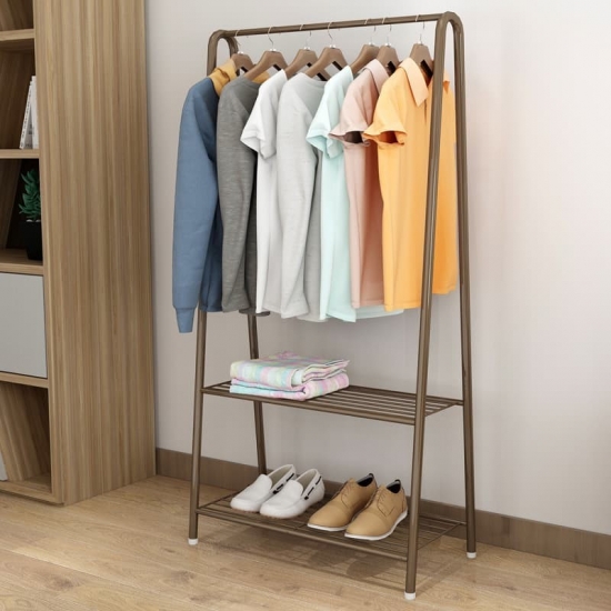 Metal multi-layer coat rack