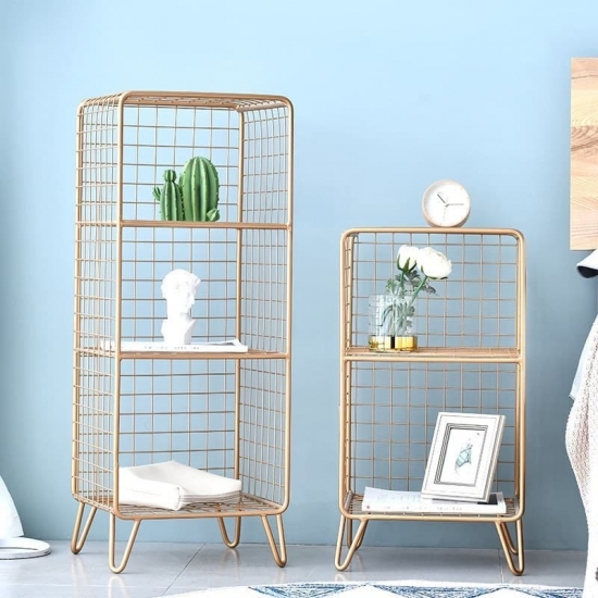 3 Tier Lightweight Living Room Bedroom Shelving