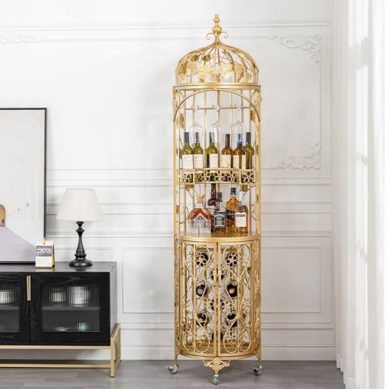 European wine rack