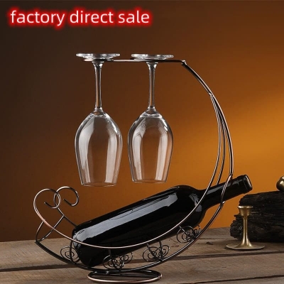 Wine rack with cup holder